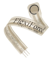 The Parallax Flexiforce sensor Parallax Flexiforce sensor